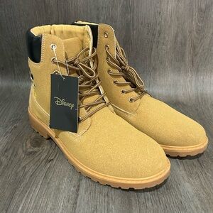 MWT Disney Mickey Mouse Lace-Up Boots